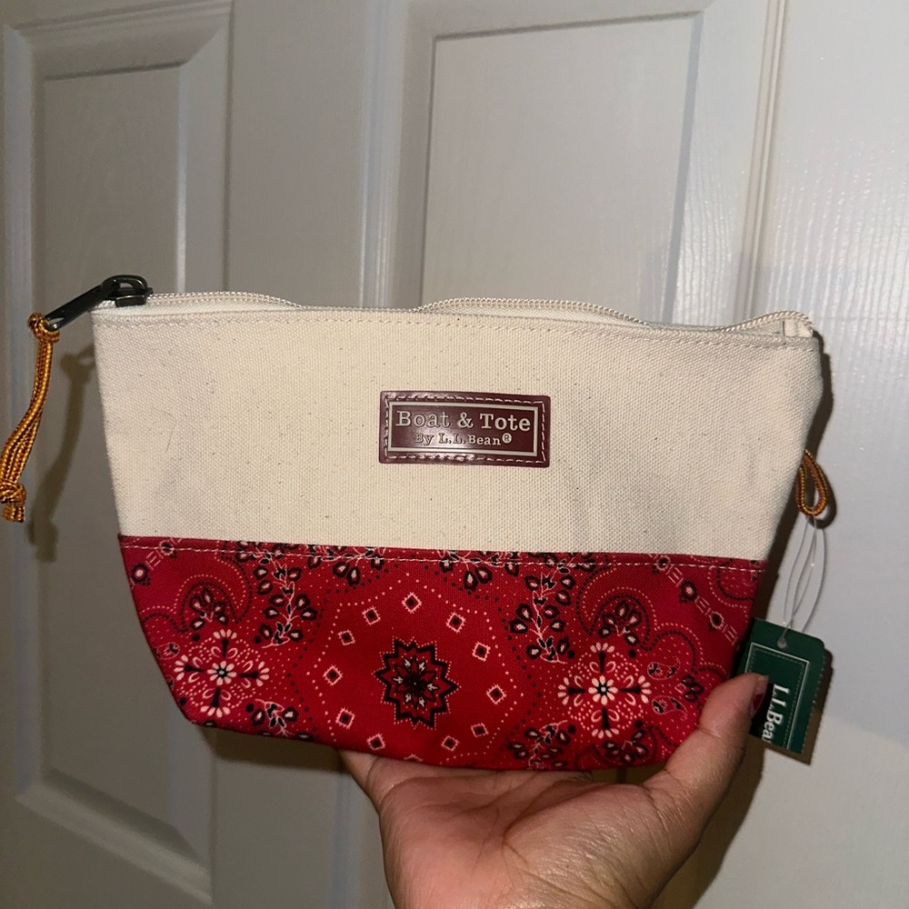 L.L. Bean Boat & Tote Zip Pouch